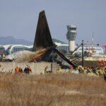 Jetliner skids off runway and bursts into flames while landing in South Korea, killing 179