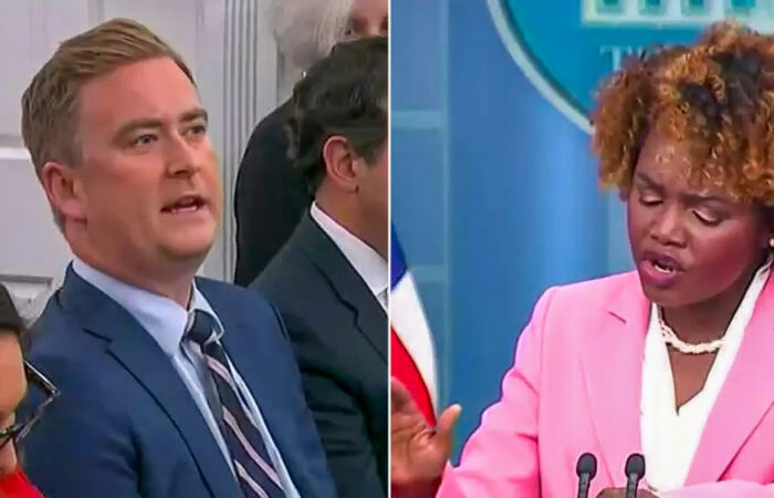 (VIDEO)Doocy Asks KJP How Long Kamala Has Known Admin Is Badly Handling Border