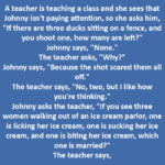 Johnny’s Quick Wit Leaves the Class in Stitches!