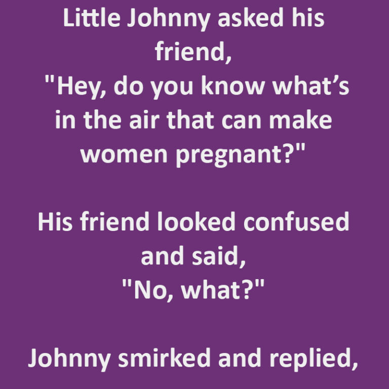 Little Johnny’s Biology Question Stumps His Friend