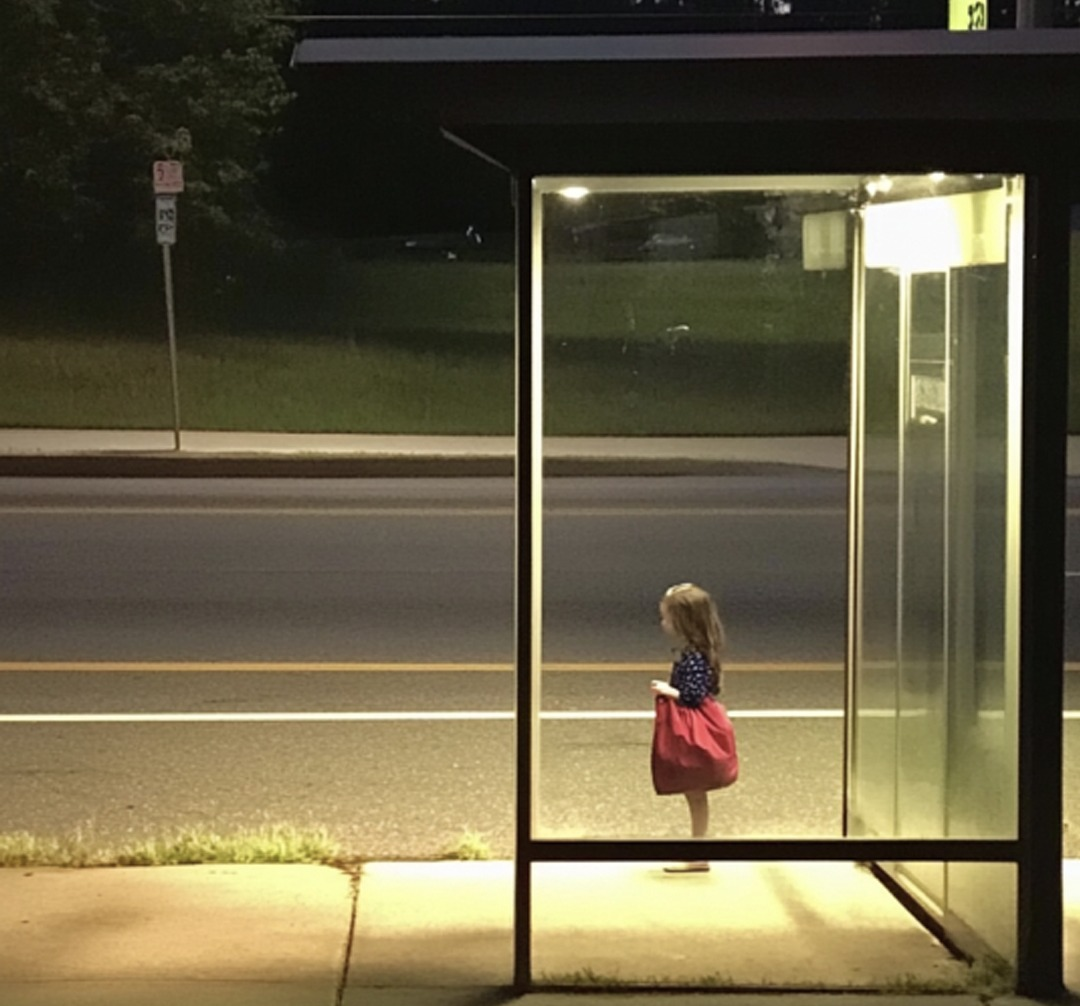 A Little Girl at the Bus Stop: A Story of Hope and Compassion