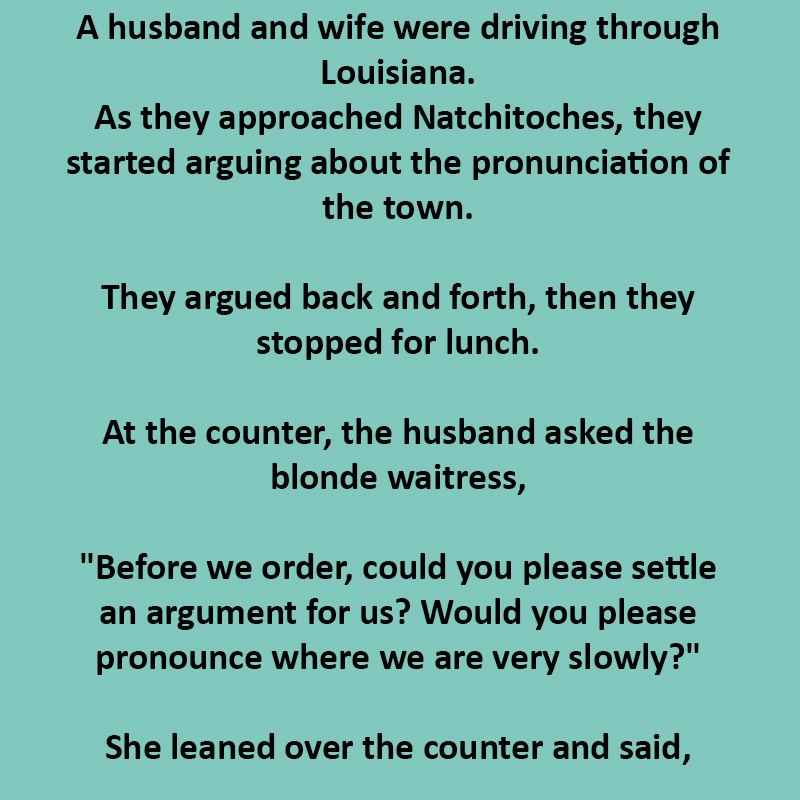 This Blond Waitress Solved Their Argument in the Most Unexpected Way!