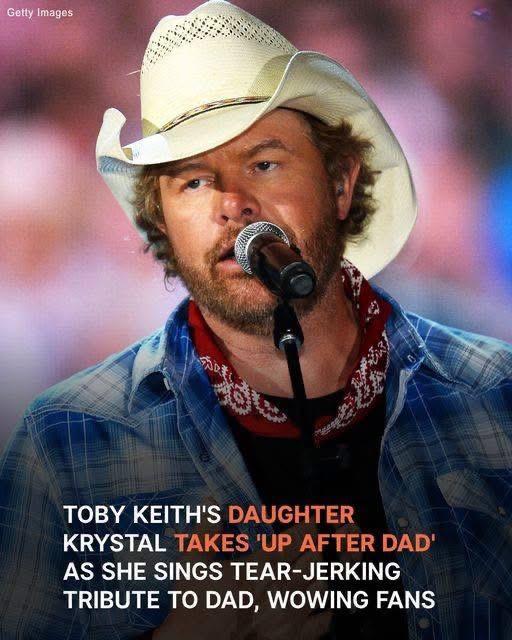 A heartfelt farewell: Toby Keith’s daughter pays tribute to her father with a moving performance at memorial concert