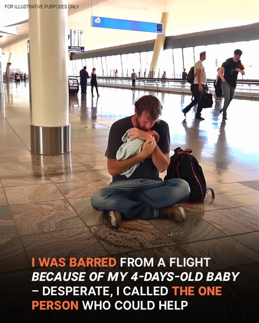 Widower Is Barred from Boarding a Flight with His Newborn Baby, 82-Year-Old Meredith Helps Him — Story of the Day