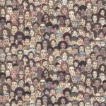 Can you find the hidden cat among people in this image?