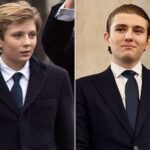 Barron Trump, 18, Stands Out at Donald Trump’s Inauguration – Photos Show Him Towering Over the Crowd