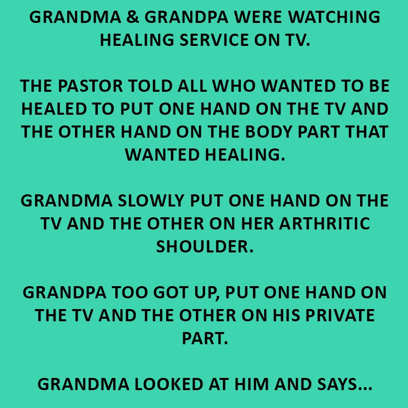 Grandma’s Savage Comeback to Grandpa’s Healing Attempt Will Leave You in Stitches!