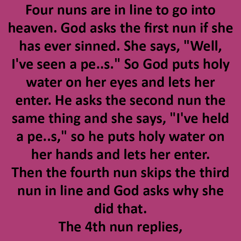 What These Nuns Confessed