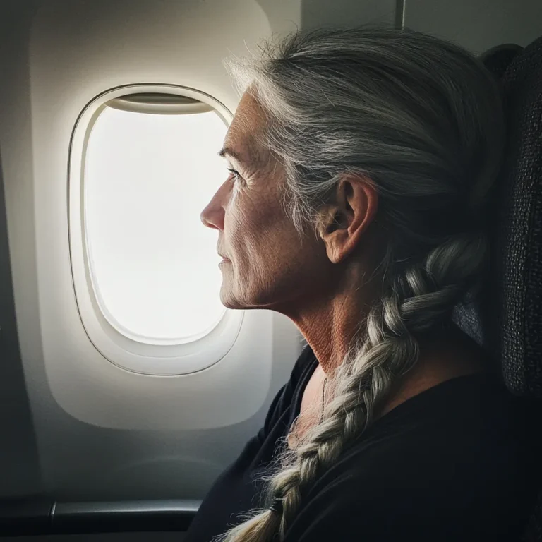 Poor Old Lady Is Rejected Sitting in Business Class until Little Boy’s Photo Falls out of Her Purse