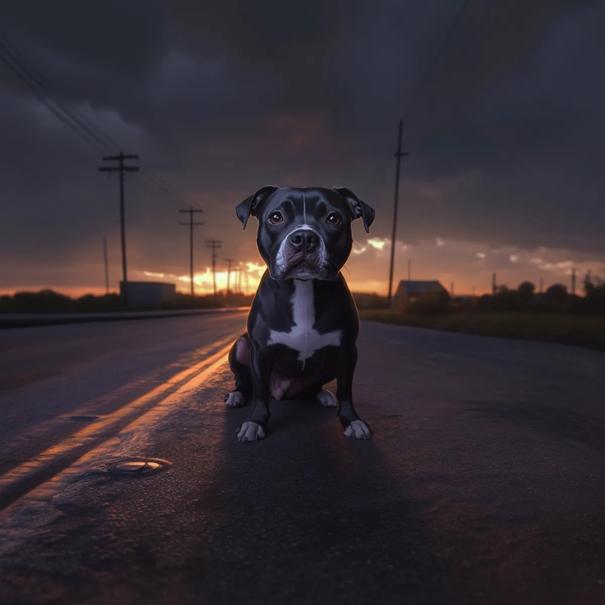 Abandoned Pitbull Loses Faith in Humanity — Until a Cancer Patient Shows Him What Love Means