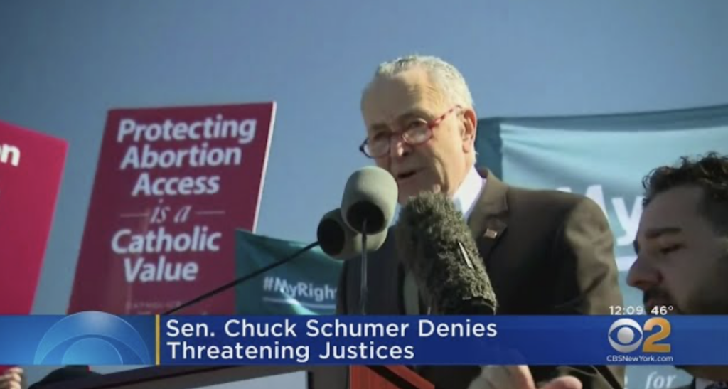 JUST IN: Chuck Schumer Is Under Investigation For Threatening