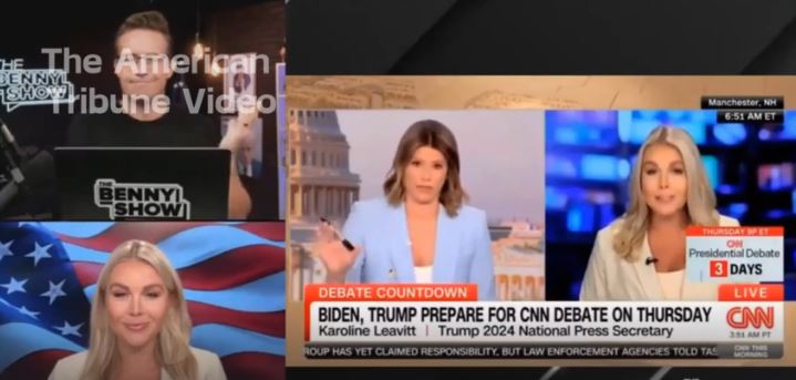 WATCH: Karoline Leavitt Sounds Off after CNN Cut Off Her Microphone, “Dumped” Her from the Program