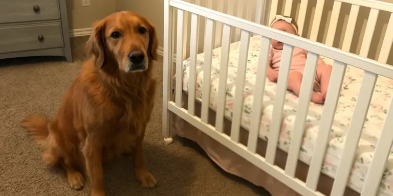 We Nearly Gave Away Our Golden Retriever Because He Barked at the Nanny — But Then I Checked the Camera Footage and Was Stunned