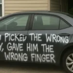I Thought I Knew My Fiancé Until I Saw ‘You Picked the Wrong Guy, Gave Him the Wrong Finger’ on His Car One Morning – Story of the Day