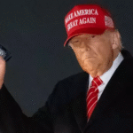 Donald Trump mocked after people spot photo on his lock screen and people think it means one thing