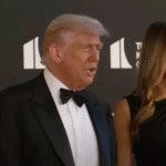 People losing it at Trump’s bizarre response when asked about actors boycotting his Kennedy Center attendance