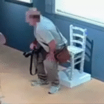 Everyone left saying the same thing after shocking footage shows tourist breaking ‘Van Gogh’ chair after sitting on it