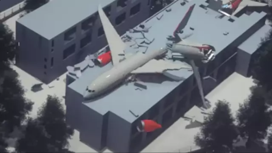 Chilling simulation of Air India crash gives theories of what really went wrong on flight that killed 270