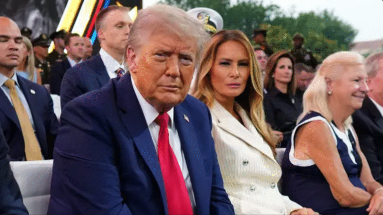 Lip reader ‘reveals’ nickname Trump has for Melania as they exchanged words at military parade