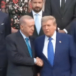 Trump sparks ‘body double’ conspiracy after people spot ‘creepy’ detail at NATO meeting