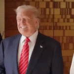Dutch Queen accused of mocking Donald Trump on live TV as he was standing next to her
