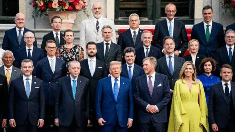 Security expert addresses Trump’s ‘body double’ theory after people spot ‘unusual detail’ during NATO appearance