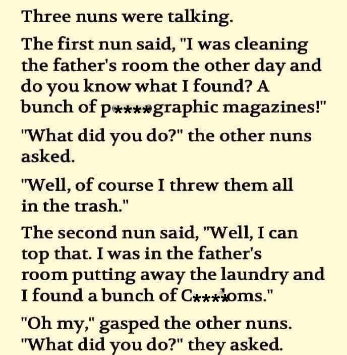 Three Nuns and One Unexpected Discovery