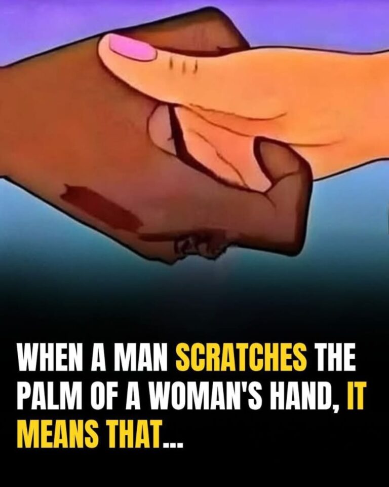 When a Man Scratches the Palm of a Woman’s Hand