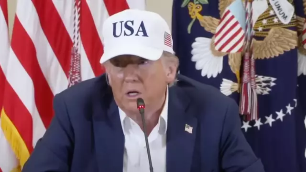Trump unleashes on ‘evil’ journalist after she asks question about Texas floods