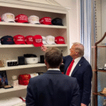 Hats in Trump’s White House ‘gift shop’ have ‘seriously concerning’ detail