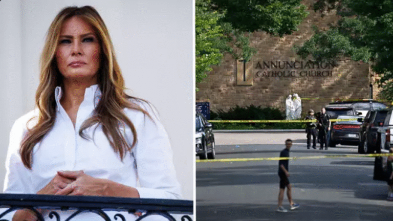 First Lady Melania Trump issues emotional statement to victims of Minnesota school shooting that killed two children