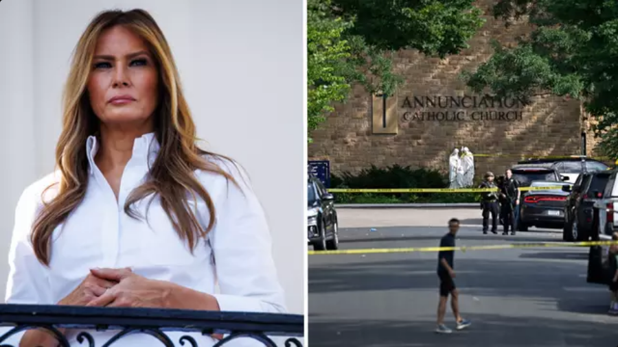 First Lady Melania Trump issues emotional statement to victims of Minnesota school shooting that killed two children