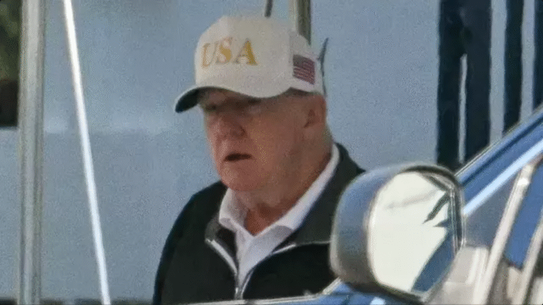 People have bizarre theory about Trump ‘stunt double’ as he’s pictured for first time in days