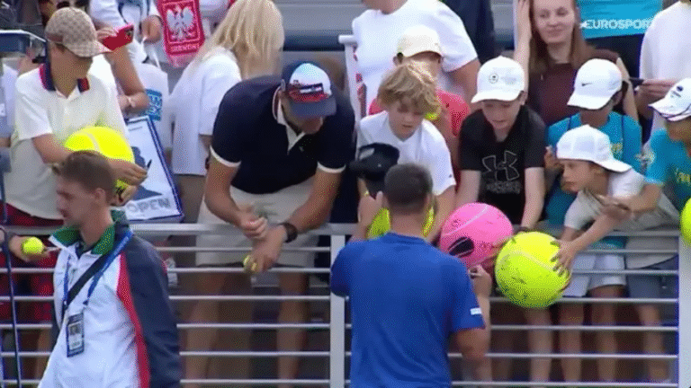 Millionaire CEO who ‘stole’ from child at US Open issues major update after apologising