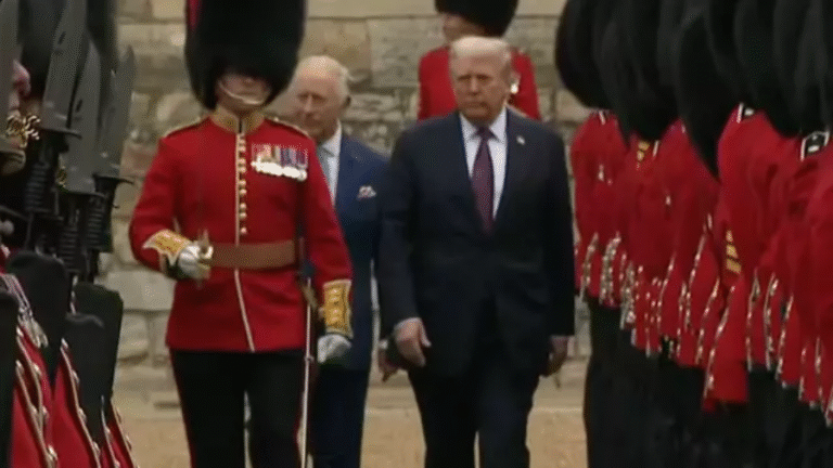 Donald Trump accused of shocking ‘power move’ over King Charles with unusual behaviour during rare royal meeting