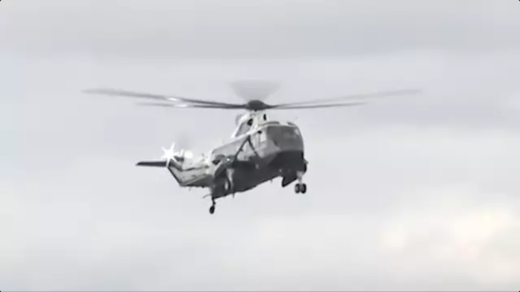 Trump’s helicopter forced to make emergency landing with him in it on way to airport