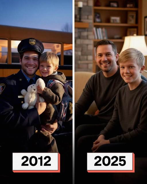 I Was a School Bus Driver When I Found a 6-Year-Old Boy Walking Alone at Night — 13 Years Later, a Woman Came to Take Him Away