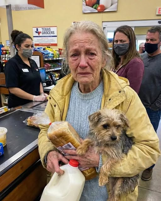 I Paid for a Struggling Grandma at the Grocery Store – Three Days Later, the Clerk Came to My Door with Her Final Request