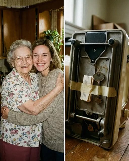 My Grandmother Left Her House to the Neighbor and Gave Me Only Her Old Sewing Machine – Then I Found a Key and a Note Taped to It