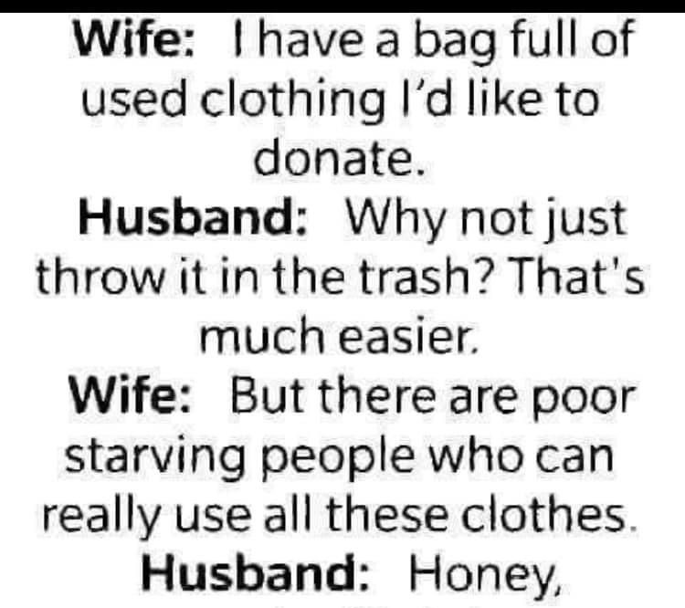 The Donation Debate Gone Wrong