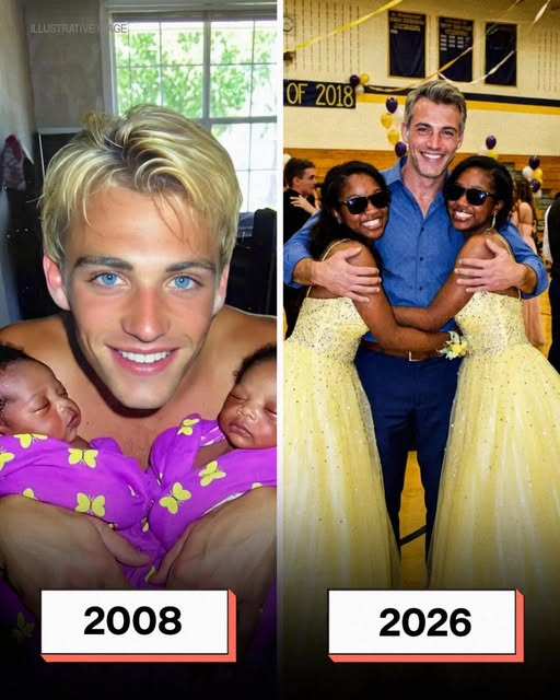 My Wife Abandoned Me with Our Blind Newborn Twins – 18 Years Later, She Returned with One Strict Demand