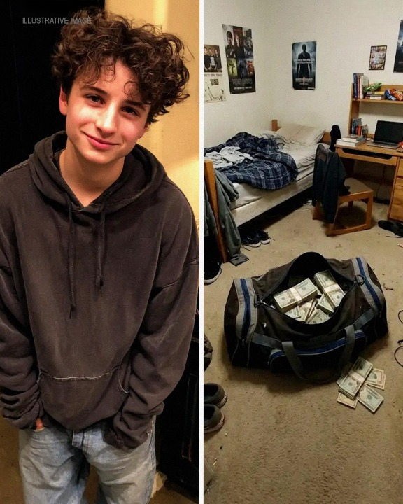 I Found a Bag of Cash Hidden in My Teen Son’s Room – I Followed Him to a Door That Made My Knees Go Weak