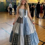 I Sewed a Dress From My Dad’s Shirts for Prom in His Honor – My Classmates Laughed Until the Principal Took the Mic and the Room Fell Silent