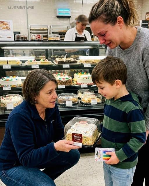 I Bought a Birthday Cake for a Little Boy Whose Mom Was Crying in the Bakery – the Next Week, My Sister Called Screaming, ‘Do You Know Who That Was?’