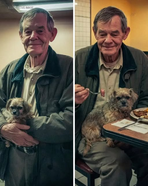 I Gave a Free Dinner to a Broke Old Man – the Next Morning, Something on My Door Made My Heart Stop