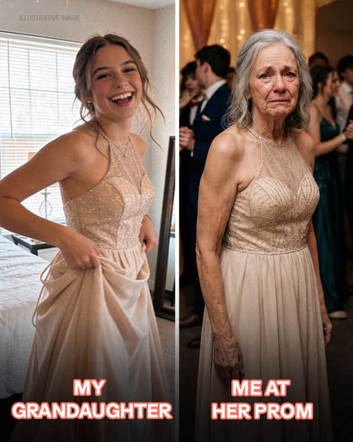 I Wore My Late Granddaughter’s Prom Dress to Her Prom – But What She Hid Inside Made Me Grab the Mic