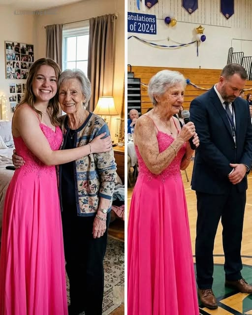 I Wore My Late Granddaughter’s Prom Dress to Her Prom – But What She Hid Inside Made Me Grab the Mic