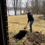 I Thought My Husband and 7-Year-Old Daughter Were Riding the Teacups at Disneyland – Instead I Saw Him Digging Something Into the Ground Behind Our Lake House