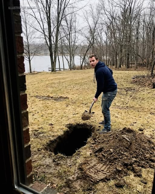 I Thought My Husband and 7-Year-Old Daughter Were Riding the Teacups at Disneyland – Instead I Saw Him Digging Something Into the Ground Behind Our Lake House