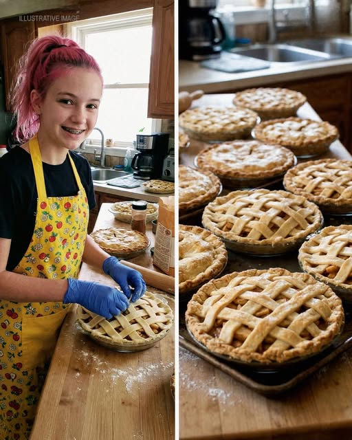 My 14-Year-Old Daughter Baked 40 Apple Pies for the Local Nursing Home – I Started Shaking When Two Armed Officers Knocked on My Door at Dawn